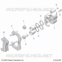 BRAKES, PINZA POSTERIORE