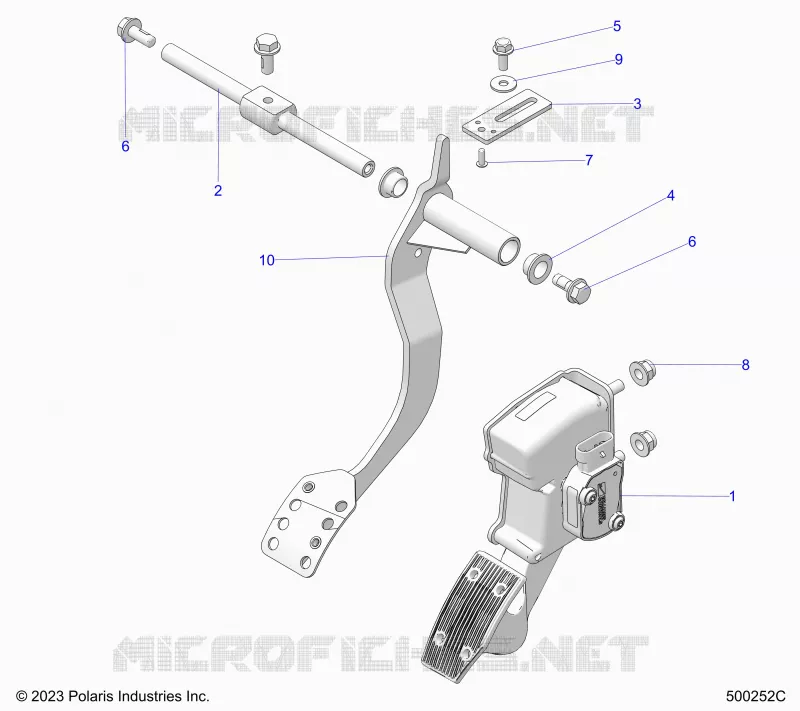 CONTROLLI, FOOT CONTROLLI AUTO- T24AAPHD (500252C)