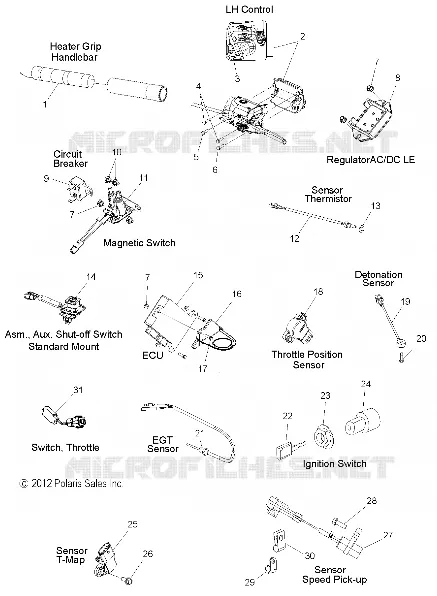 INTERRUTTORI, SENSORI and COMPONENTS