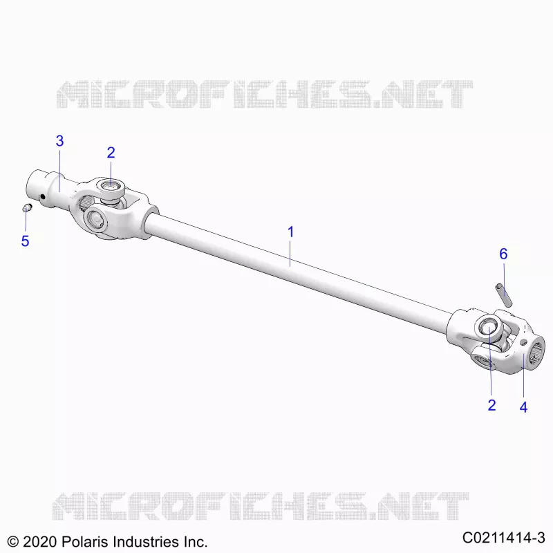 TRASMISSIONE, FRONT PROP SHAFT