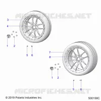 RUOTAS, FRONT AND REAR (R MODELS)