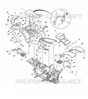 BODY   TELAIO 350 4X4 / W928139 (4922832283001A)