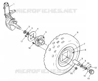 RUOTA ANTERIORE Trail Boss W97AA25C (4940574057B005)