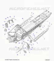 CHASSIS, PROTEZIONE FRIZIONE,  FOOTRESTS, AND RUNNING BOARDS