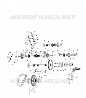 SCATOLA DEGLI INGRANAGGI (INTERNAL COMPONENTS)