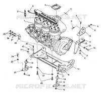MONTAGGIO DEL MOTORE SL 750 / B934070 (4924752475011A)