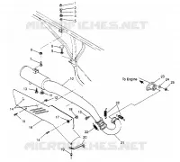 IMPIANTO DI SCARICO 6x6 300 W948730 (4926792679A010)