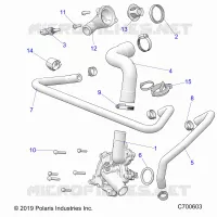 MOTORE, WATERPUMP AND BYPASS