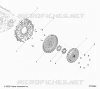 ENGINE, TRASMISSIONE ADAPTOR AND FLEX PLATE