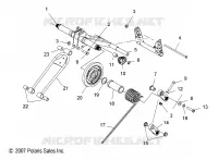 SUSPENSION, POSTERIORE COPPIA ARM