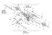ANTERIORE COPPIA ARM 500 EFI/0930674 and  500 EFI SKS/0930574 (4922962296021A)