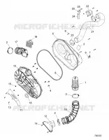 DRIVE TRAIN, COPERCHIO FRIZIONE AND DUCTING