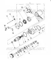 INIZIARE IL MONTAGGIO DEL MOTORE 350 2X4