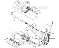 TRASMISSIONE ASSEMBLY 600 XCR 0951676 (4929132913B010)