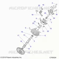 TRASMISSIONE, PRIMARY CLUTCH