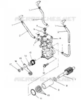 POMPA OLIO MONTAGGIO XLT TOURING 0952857 and  EUROPEAN XLT TOURING E952857 (4929172917C013)