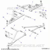 SOSPENSIONI ANTERIORI CONTROL ARMS