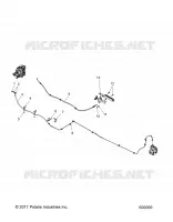FRENO POSTERIORE BRAKE LINE AND PARK BRAKE