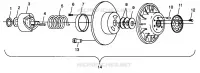 FRIZIONE DRIVEN WIDETRAK LX 0982065 and EUROPEAN WIDETRAK LX E982065 (4943884388C001)