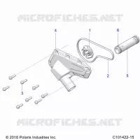 MOTORE, WATERPUMP IMPELLER AND COVER
