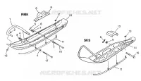 SCIARE 700 RMK 0970966, 700 SKS 0970566, and EUROPEAN 700 SKS E970566 (4938573857B003)