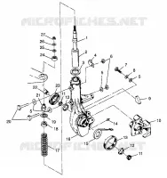 ANTERIORE MONTANTE BIG BOSS 6X6 400L W97AE38A (4940814081B006)