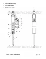 SUSPENSION, AMMORTIZZATORE POSTERIORE TRACK (7045864)