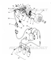 MAGNETO ASSEMBLY RXL / 0930768 AND RXL SKS / 0930568 (4922992299036A)