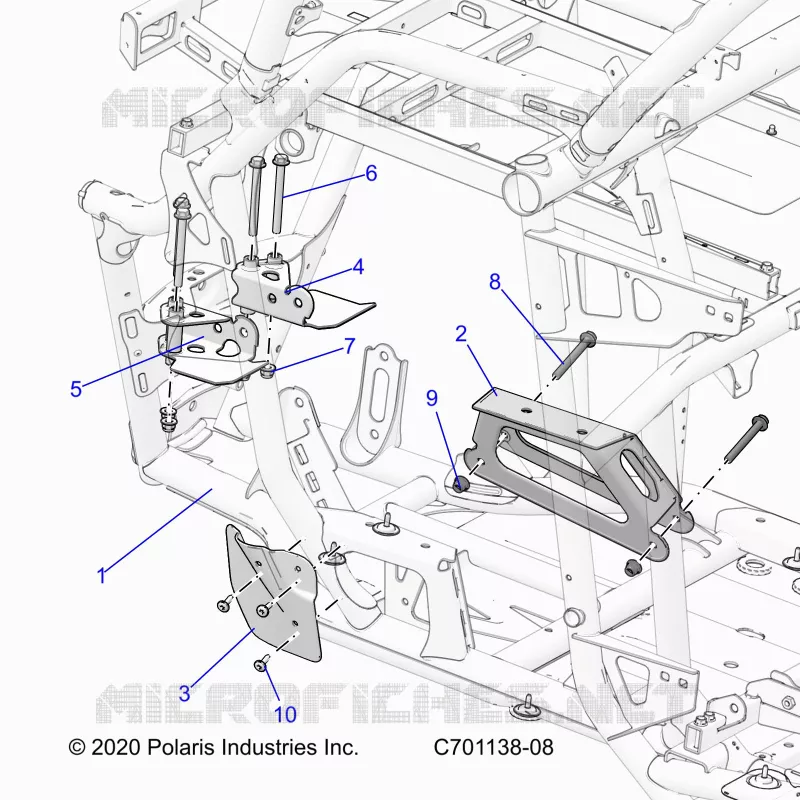 CHASSIS, MOTORE AND REAR DRIVELINE MOUNTING