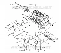 MONTAGGIO DEL MOTORE RXL/0930768 and RXL SKS/0930568 (4922992299025A)