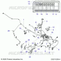 ELETTRICO, MAIN WIRE HARNESS