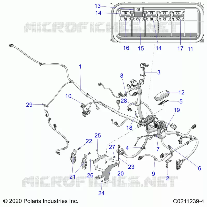 ELETTRICO, MAIN WIRE HARNESS
