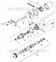 AVVIAMENTO MOTORE (BLAZER) Trail Blazer W97BA25C (4940124012D009)
