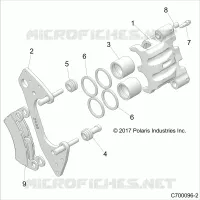 FRENO ANTERIORE CALIPER