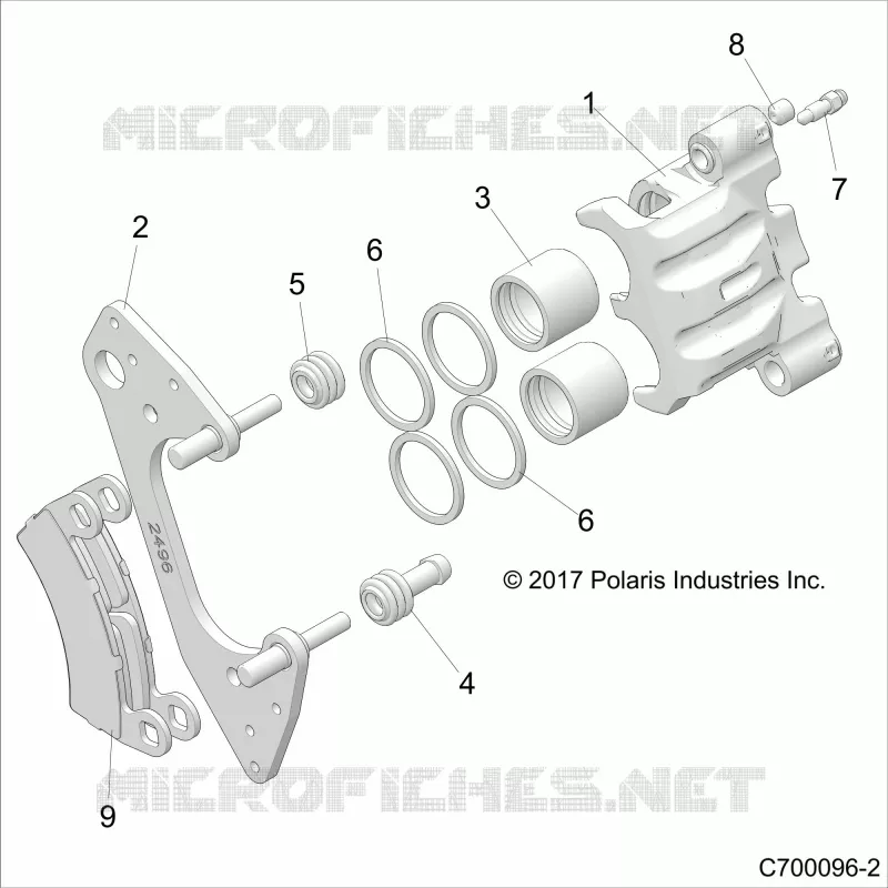 FRENO ANTERIORE CALIPER
