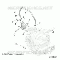 DRIVE TRAIN, MAIN SCATOLA INGRANAGGI MONTAGGIO