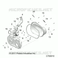 DRIVE TRAIN, COPERCHIO FRIZIONE AND DUCTING