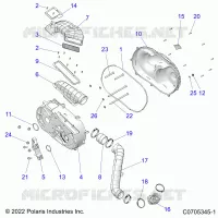 TRASMISSIONE, CLUTCH COVER AND DUCTING