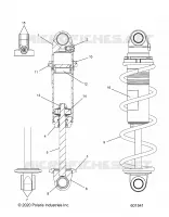 SUSPENSION, SHOCK ANTERIORE TRACK, MONOTUBE 7045530