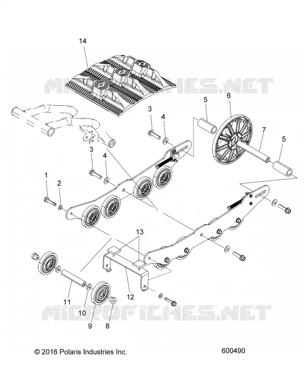 SOSPENSIONE POSTERIORE ASM. AND TRACK