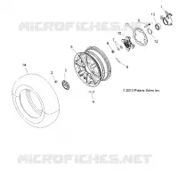 RUOTE, FRONT and HUB