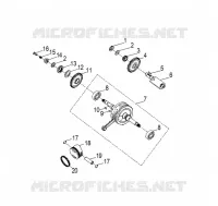 MOTORE, ALBERO MOTORE AND PISTON