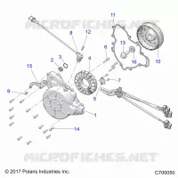ENGINE, STATOR AND FLYRUOTA