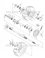 RUOTA POSTERIORE DRIVE ASSEMBLY (4916361636021A)