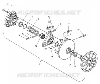 TRASMISSIONE FRIZIONE ASSEMBLY WIDETRAK LX 0952064 and  EUROPEAN WIDETRAK LX E952064 (4928942894C001)