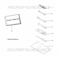 MONTAGGIO KIT DI STRUMENTI MAGNUM 2X4 W957544 (4926852685C009)