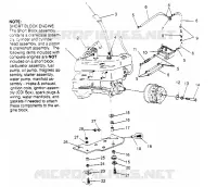 MONTAGGIO DEL MOTORE LITE GT 0953133 and  EUROPEAN LITE GT E953133 (4928922892B013)