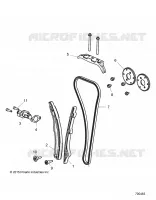 CAM CATENA AND TENSIONER