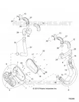 DRIVE TRAIN, COPERCHIO FRIZIONE AND DUCTING