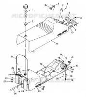 SEDILE   SERBATOIO DI GAS XLT LTD 0973756 and EUROPEAN XLT LTD E973756 (4937793779A006)
